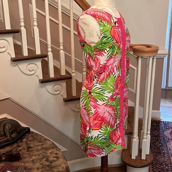 Flamingo Shift Dress - Picture 2 of 6